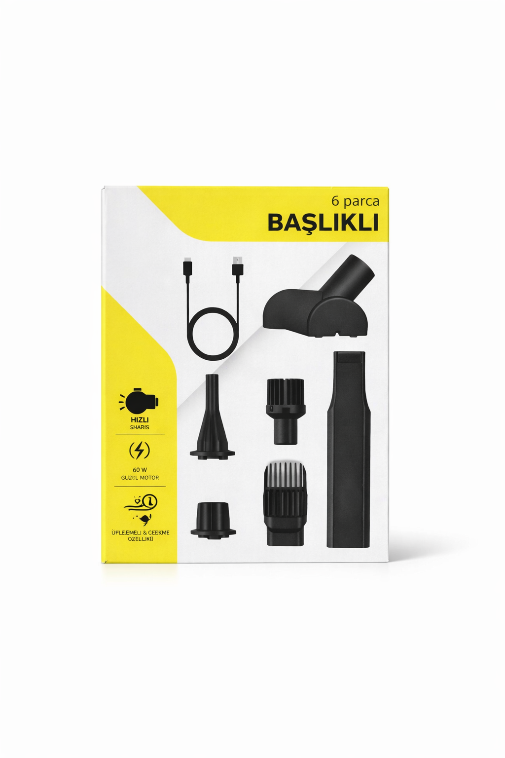 Şarjlı Araç Süpürgesi - Görsel 3