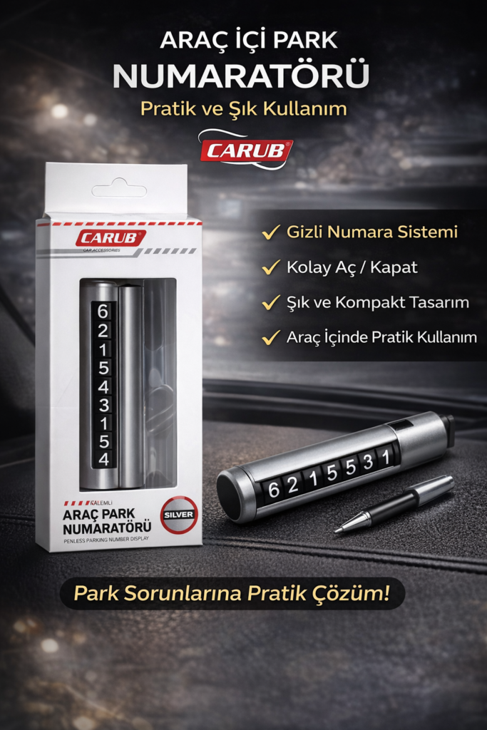 Araç İçi Park Numaratörü